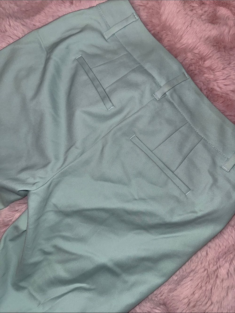 White House Black Market Mint Cropped Dress Pants - Picture 5 of 7